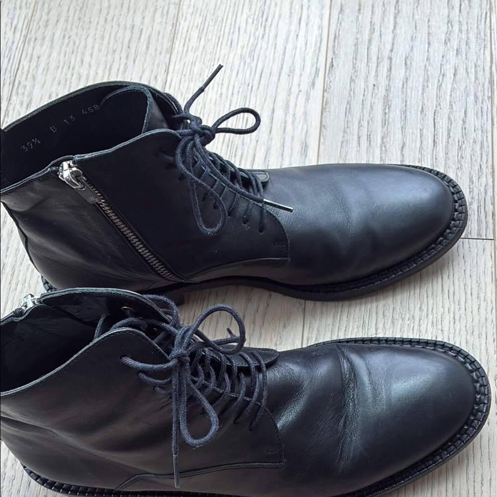 Robert Clergerie Women’s Black Lace Up Boots (sz 39.5) - Picture 8 of 10